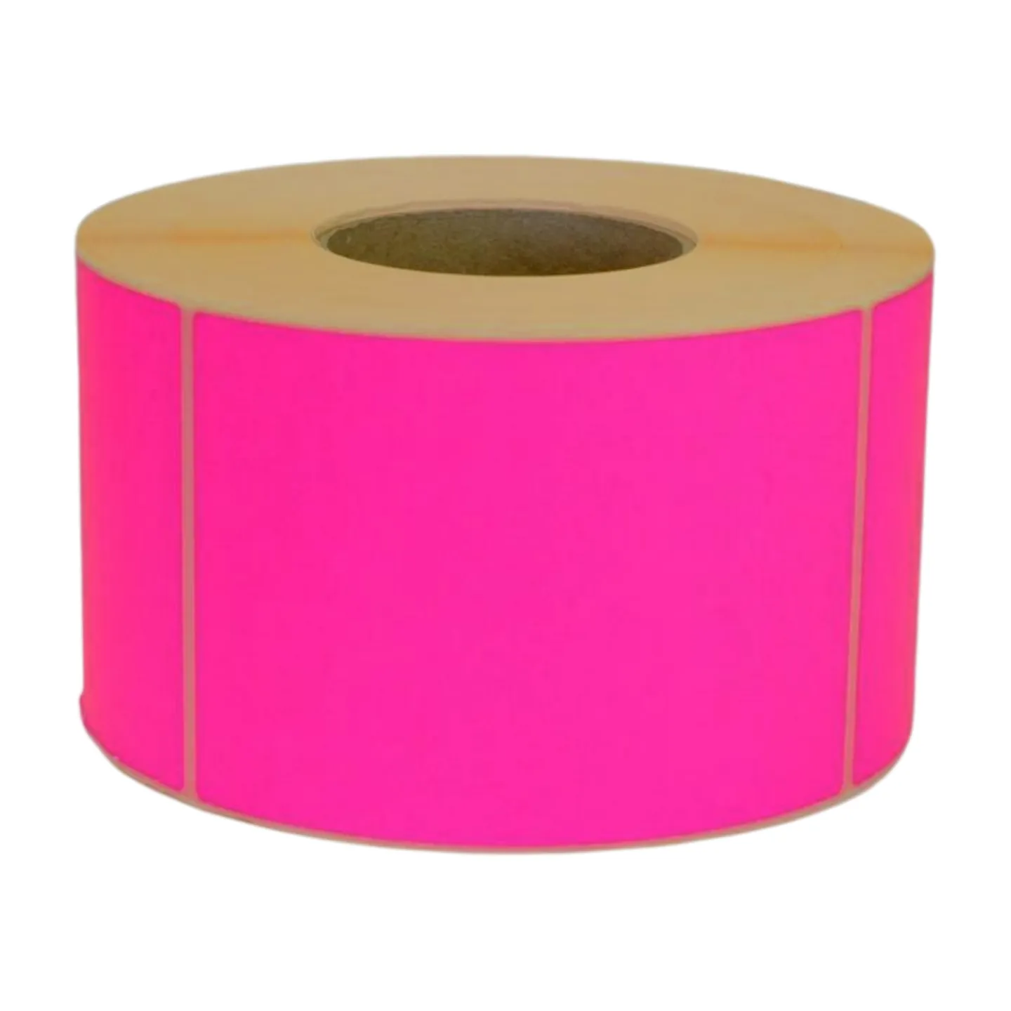 102MM X 150MM FLURO PINK ROLL 3 INCH CORE  - ROLL 1000