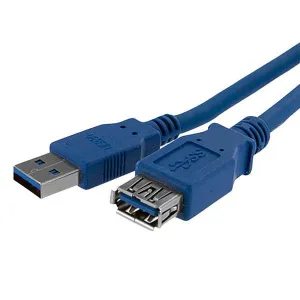 1M Blue Usb 3.0 Male To Female