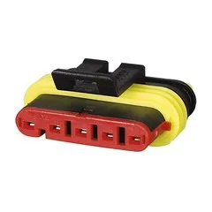 5 Way Female Superseal Connector 14A