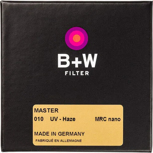 B W 72mm #010 MASTER UV-Haze MRC Nano Filter