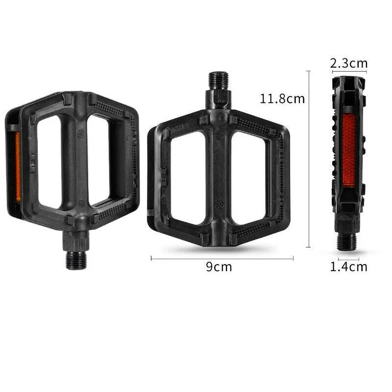 Bicycle Pedals Ultralight Folding Pedals Mtb Road Pedal Cycling Mountain Foot Plat Anti-Slip Universally Pedals High Quality