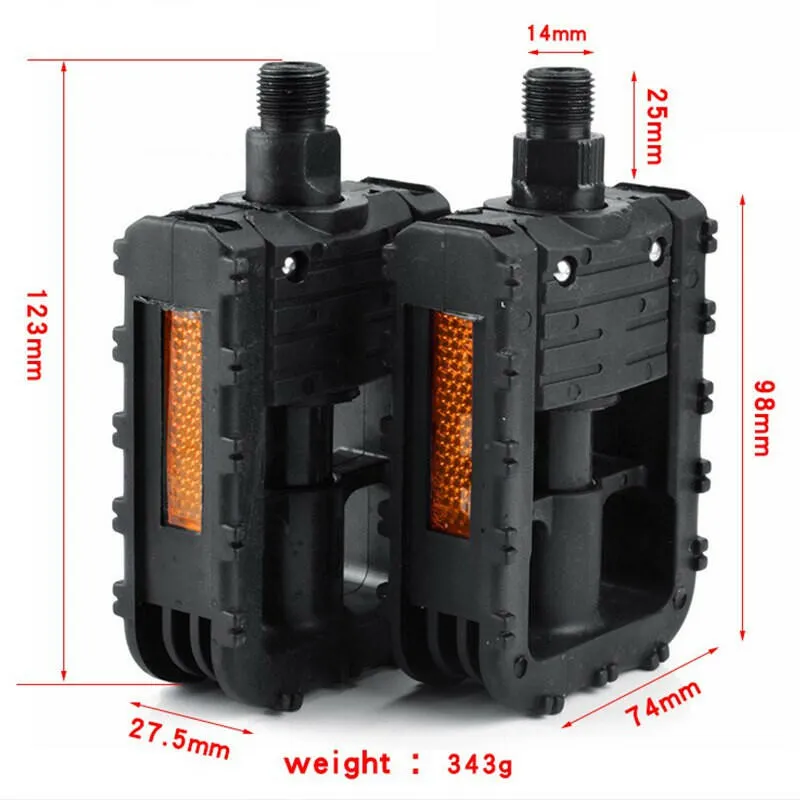 Bicycle Pedals Ultralight Folding Pedals Mtb Road Pedal Cycling Mountain Foot Plat Anti-Slip Universally Pedals High Quality