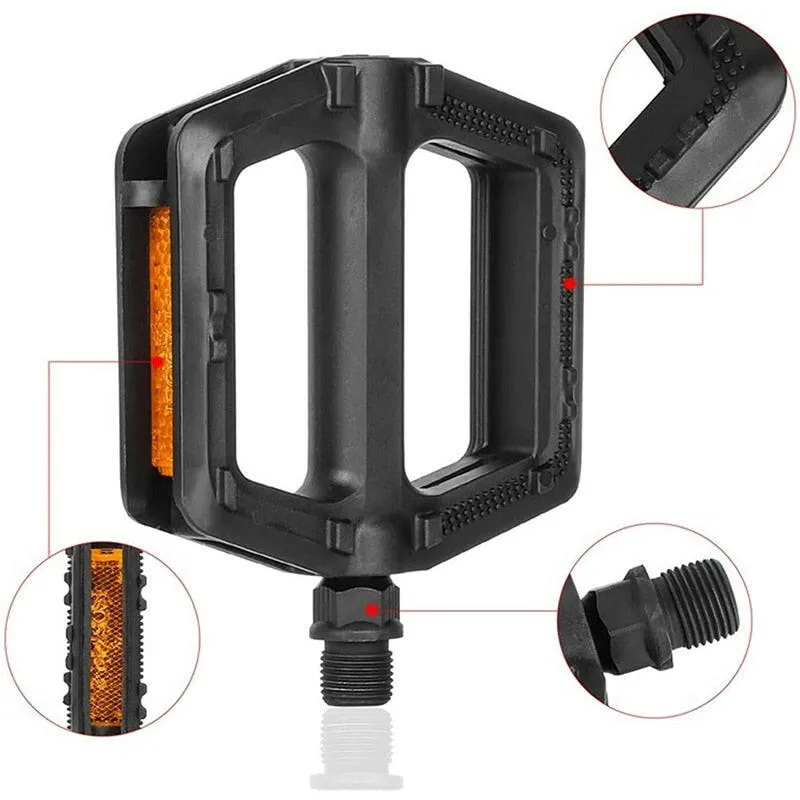 Bicycle Pedals Ultralight Folding Pedals Mtb Road Pedal Cycling Mountain Foot Plat Anti-Slip Universally Pedals High Quality