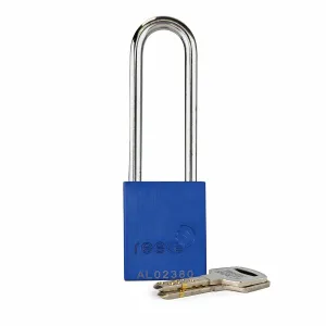 Blue REECE Aluminum Safety Long Padlock KA SET
