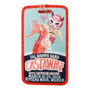 Castaway with Southern Ground 2018 Luggage Tag (Includes Shipping)
