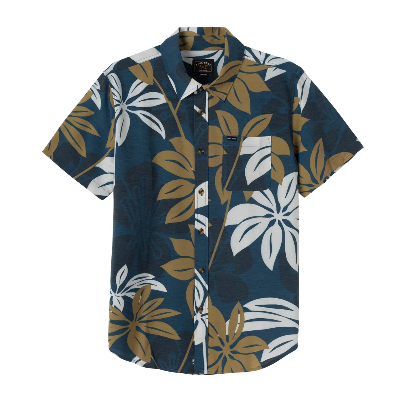 Dark Seas MADAGASCAR UV SS SHIRT - NAVY