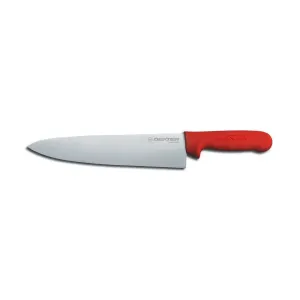 Dexter Russell 12433R Sani-Safe 10" Cooks Knife, Red Handle S145-10R-PCP