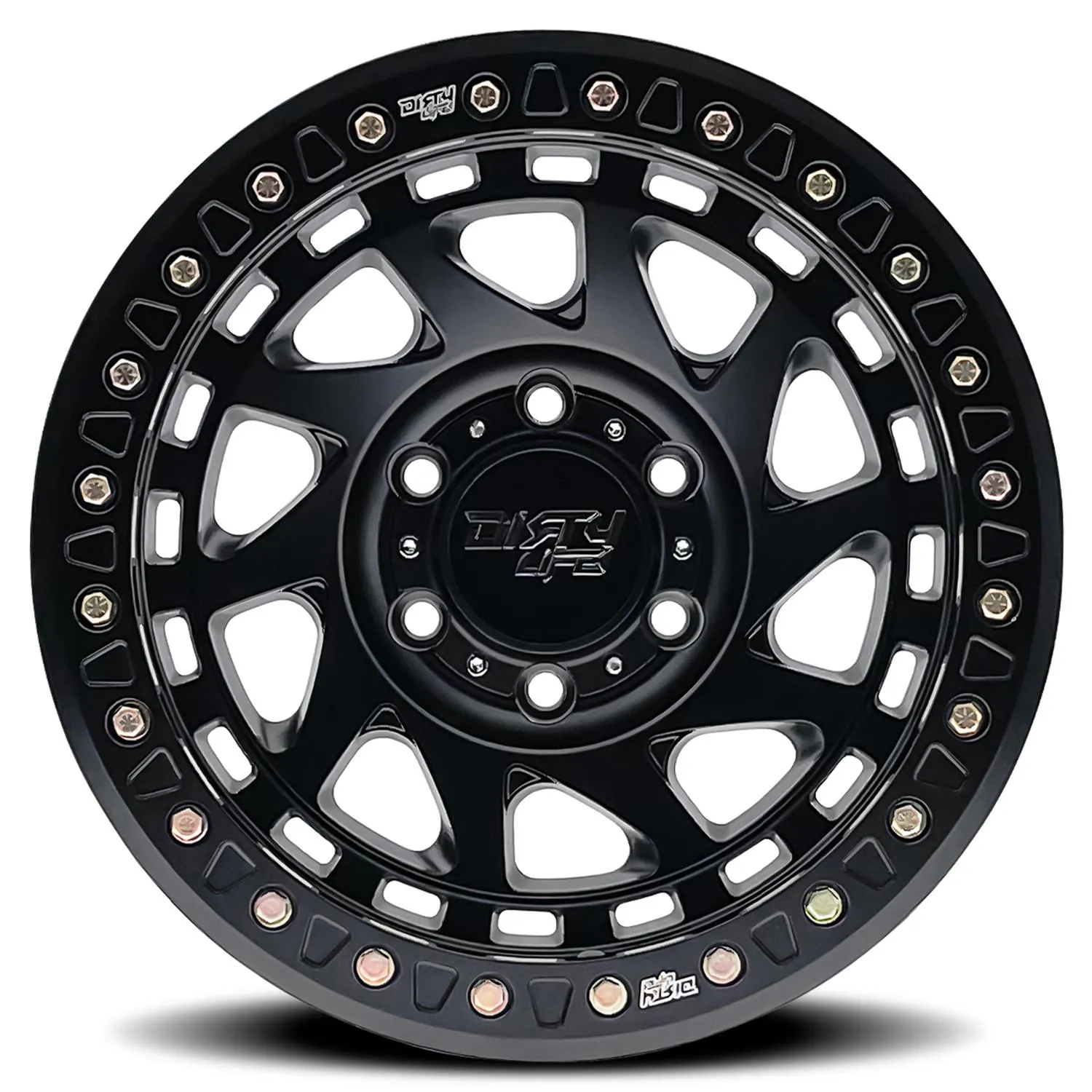 Dirty Life Wheels 9313 Enigma Race Series Matte Black Wheels 9313-7973MB12