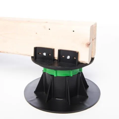 DTG-LUMBER JOIST Adjustable Pedestal Support with Lumber Adaptor (Pack of 8)