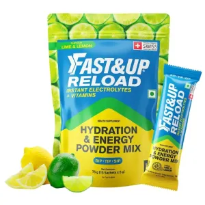 Fast&Up Reload Hydration & Energy Powder Mix (15 Sachets)