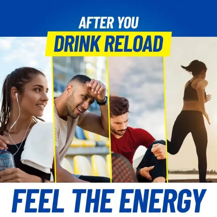 Fast&Up Reload Hydration & Energy Powder Mix (15 Sachets)