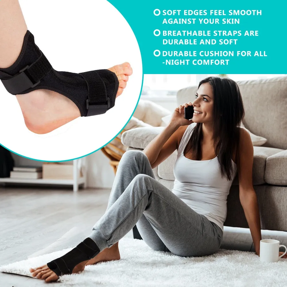 Foot Pain Relief - Adjustable Foot Orthotic Brace Support