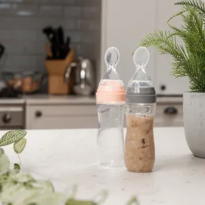 Haakaa - Baby Food Dispensing Spoon (Grey)