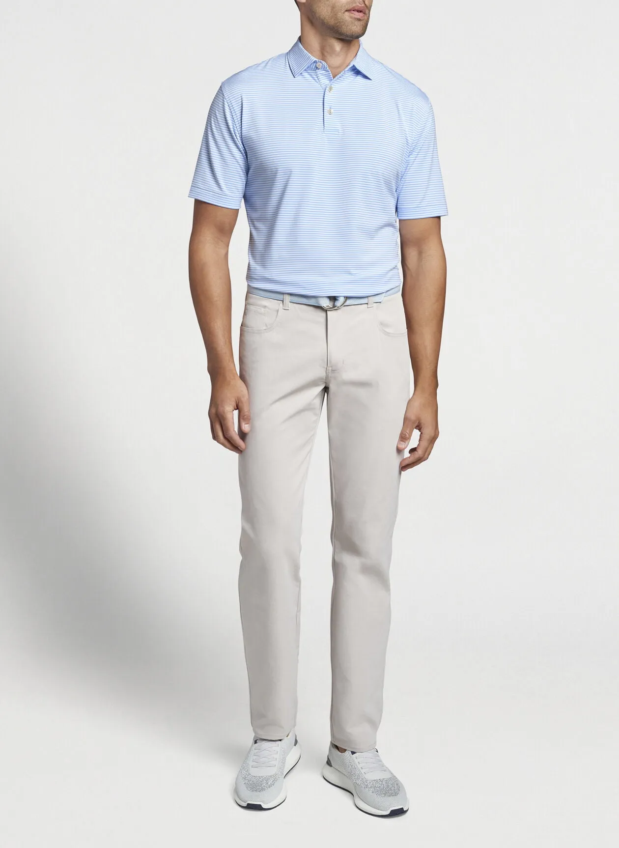 Hales Performance Jersey Polo in Cottage Blue by Peter Millar