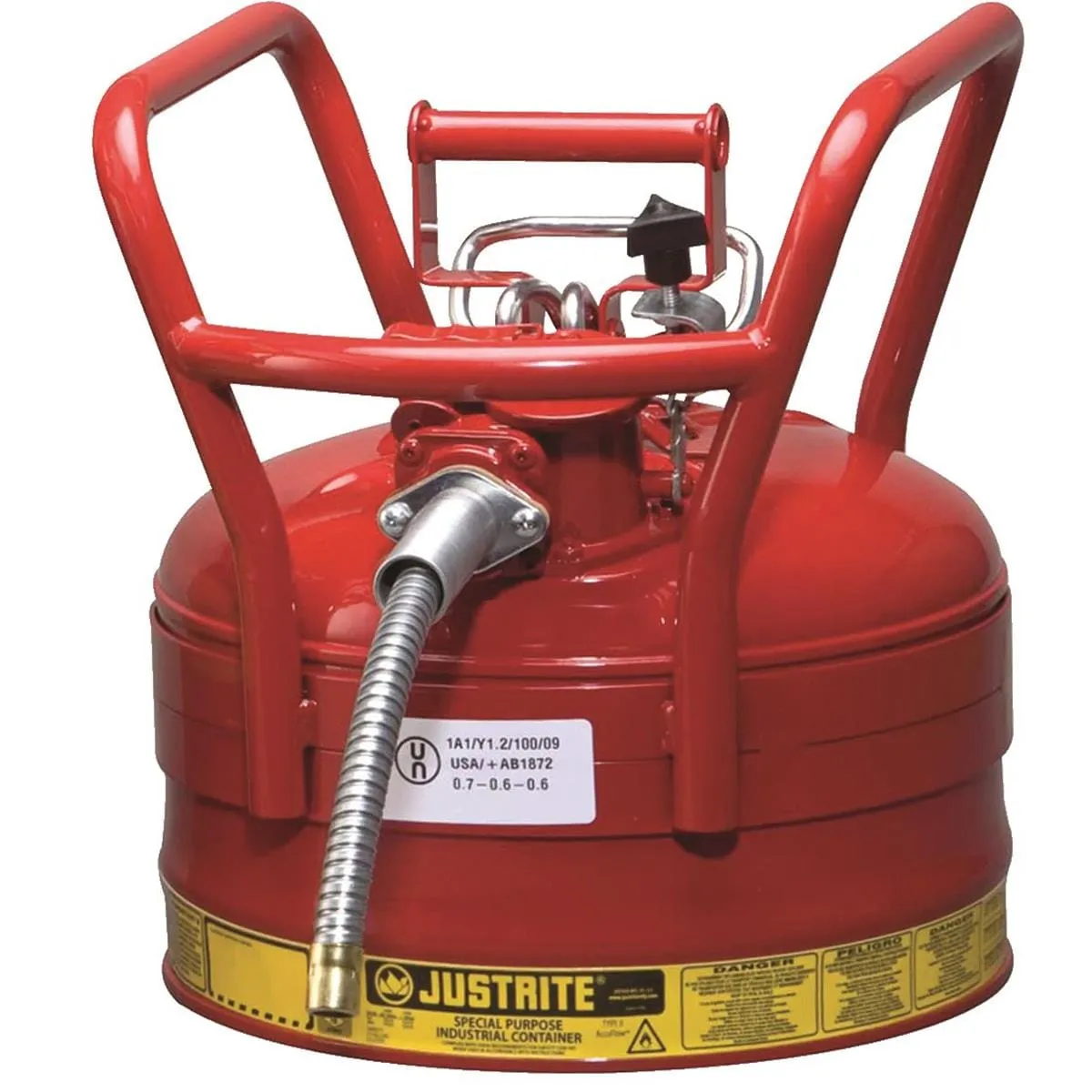 Justrite Type II AccuFlow™ DOT Transport Safety Can