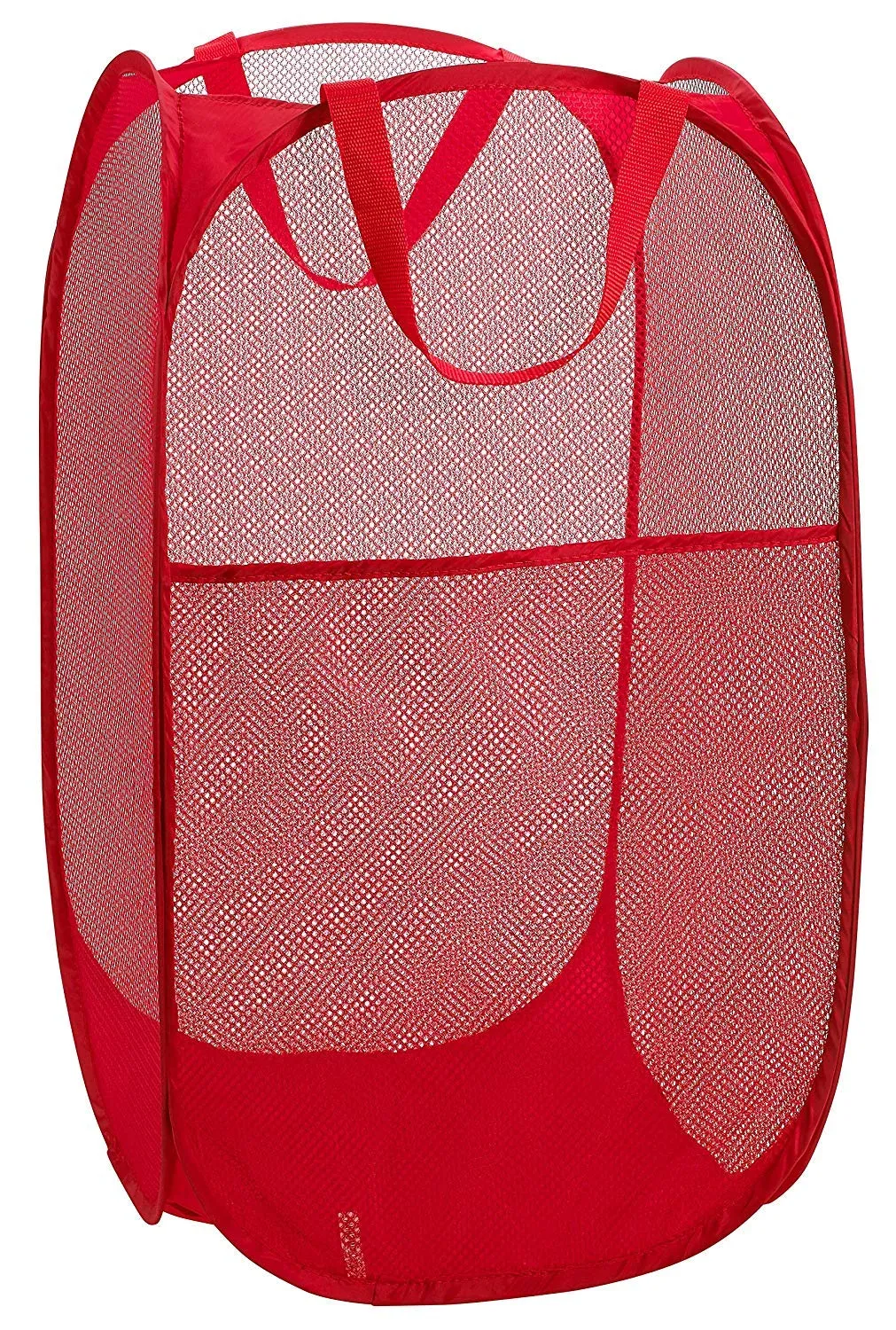Kuber Industries Nylon 2 Piece Mesh Laundry Basket,20Ltr (Multi)-CTKTC21516