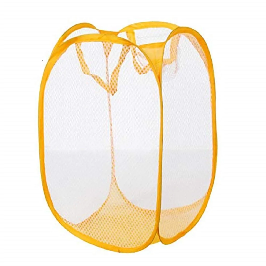 Kuber Industries Nylon 4 Piece Mesh Laundry Basket, 30Ltr (Multi)-CTKTC26024