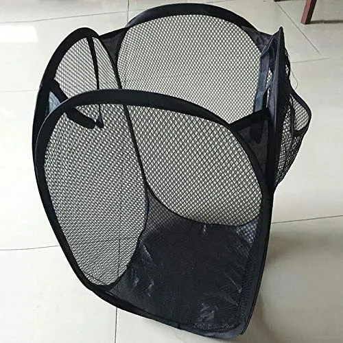 Kuber Industries Nylon Mesh Laundry Basket (CTKTC1478), Multi, Standard