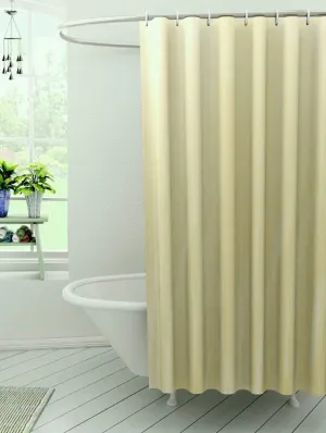 Kuber Industries Self Lining Design 7 Feet Shower Curtain with 8 Hooks -CTKTC30568