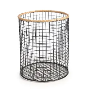 MESH CANE STORAGE BASKET ROUND