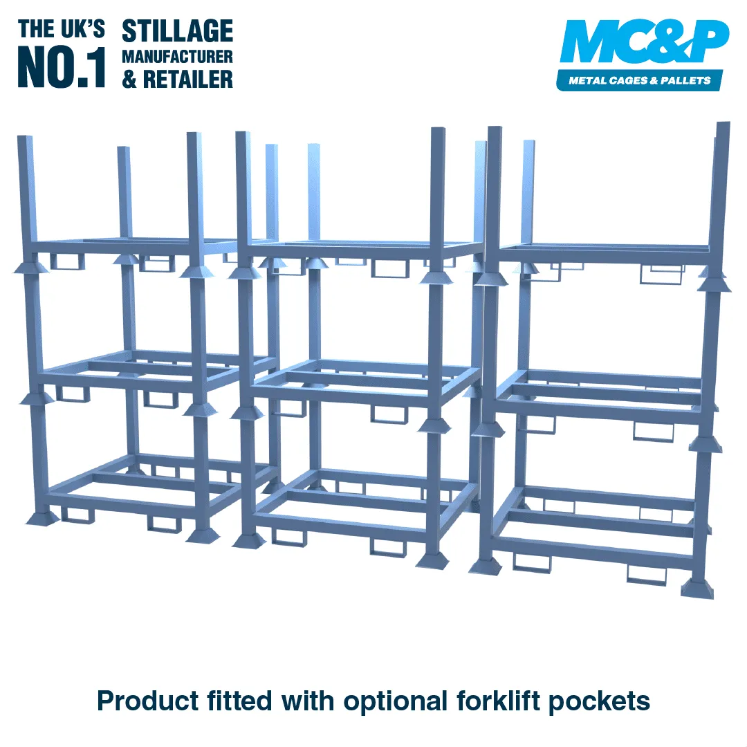 Mesh Stillage with Hatch Door