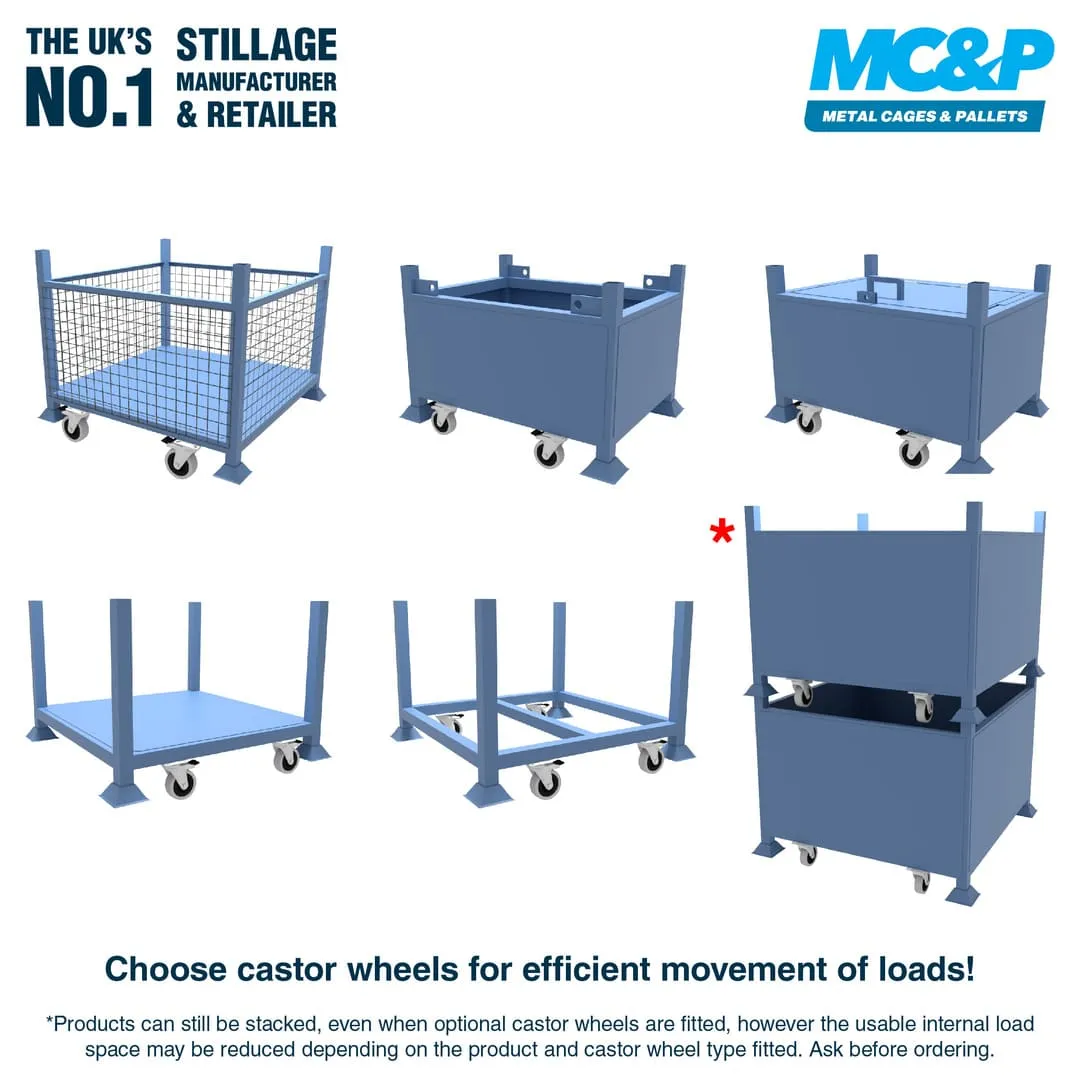 Mesh Stillage with Hatch Door