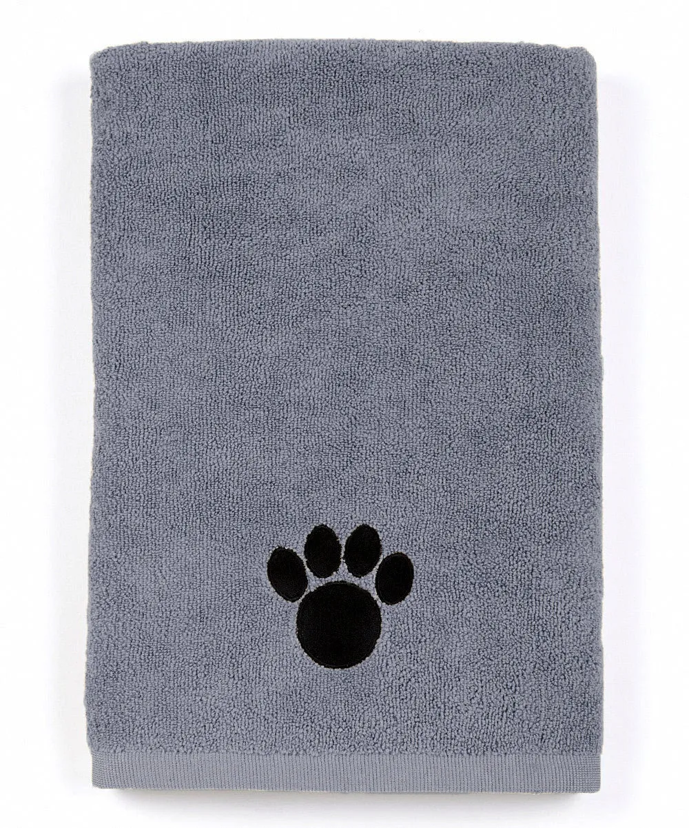 Microfiber Pet Towel, Large 40 x 28 in, Grey