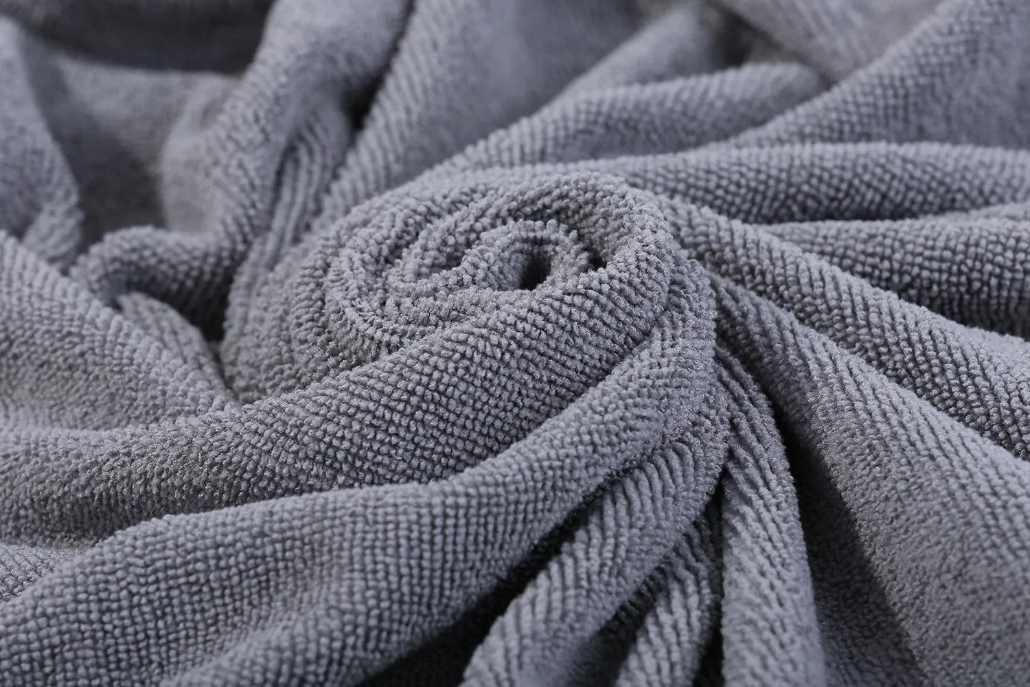 Microfiber Pet Towel, Large 40 x 28 in, Grey