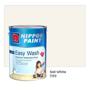 Nippon Paint Easy Wash with Teflonª 1199 (Sail White)