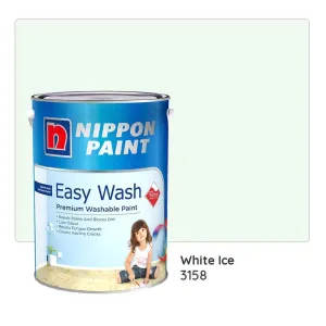 Nippon Paint Easy Wash with Teflonª 3158 (White Ice)