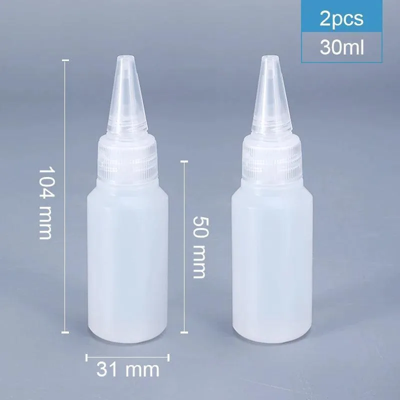 Plastic Squeeze Bottles: Leak-Proof Design for Sauces & Crafts - Versatile Sizes