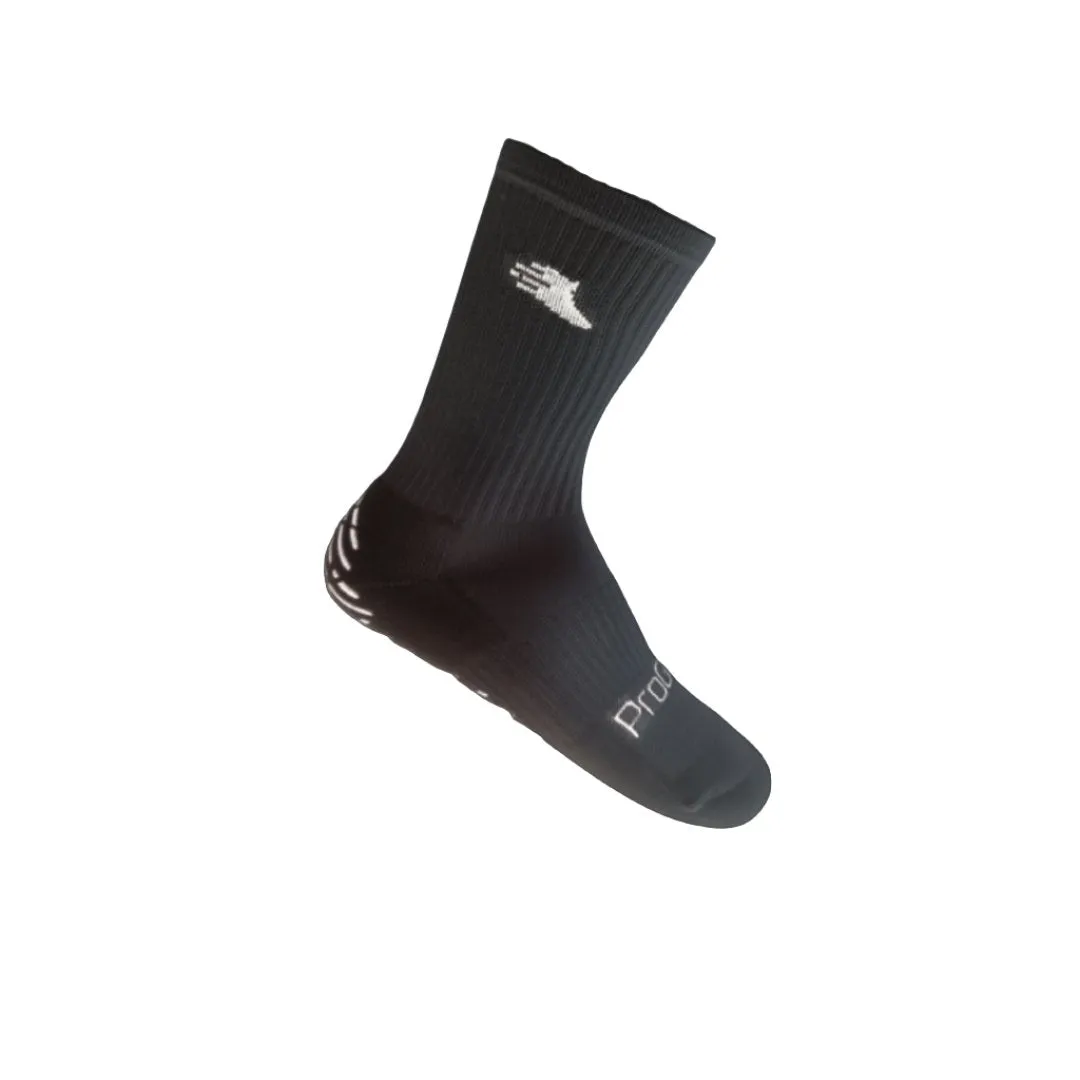 ProGrip Grip Socks - BLACK Grip Socks for Sport | Football | Rugby | Golf | Lacrosse | Hockey | Basketball | Tennis