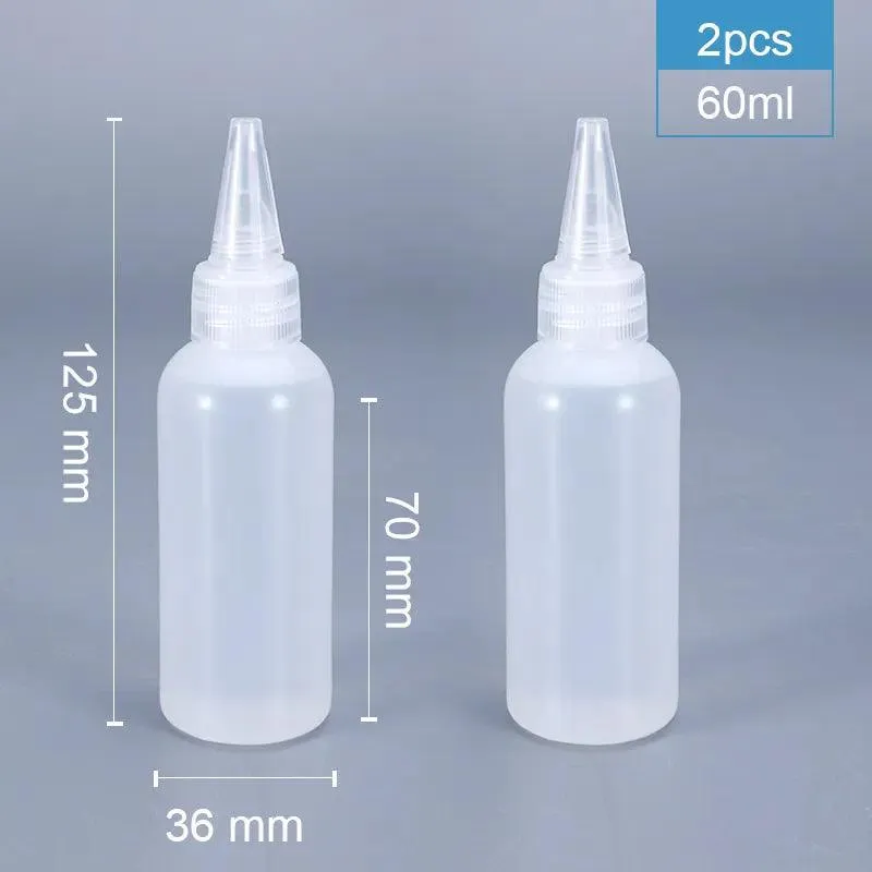 Refillable Plastic Squeeze Bottles for Sauces and Crafts: Leak-Proof, Multi-Purpose Solution