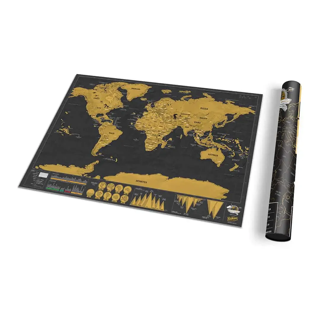 Scratch Destinations Map