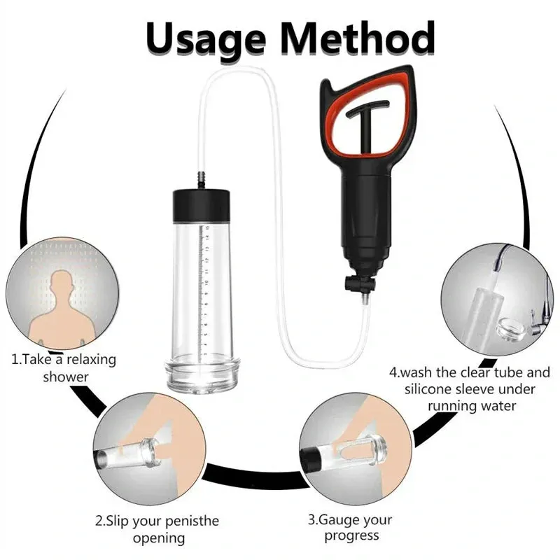 Squeeze Vacuum Penis Pump