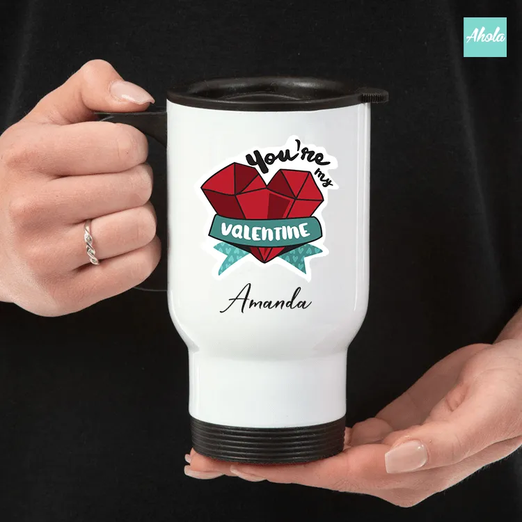 【Valentine】Stainless Steel Travel Tumbler 不鏽鋼保溫杯