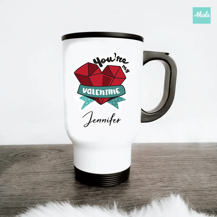 【Valentine】Stainless Steel Travel Tumbler 不鏽鋼保溫杯