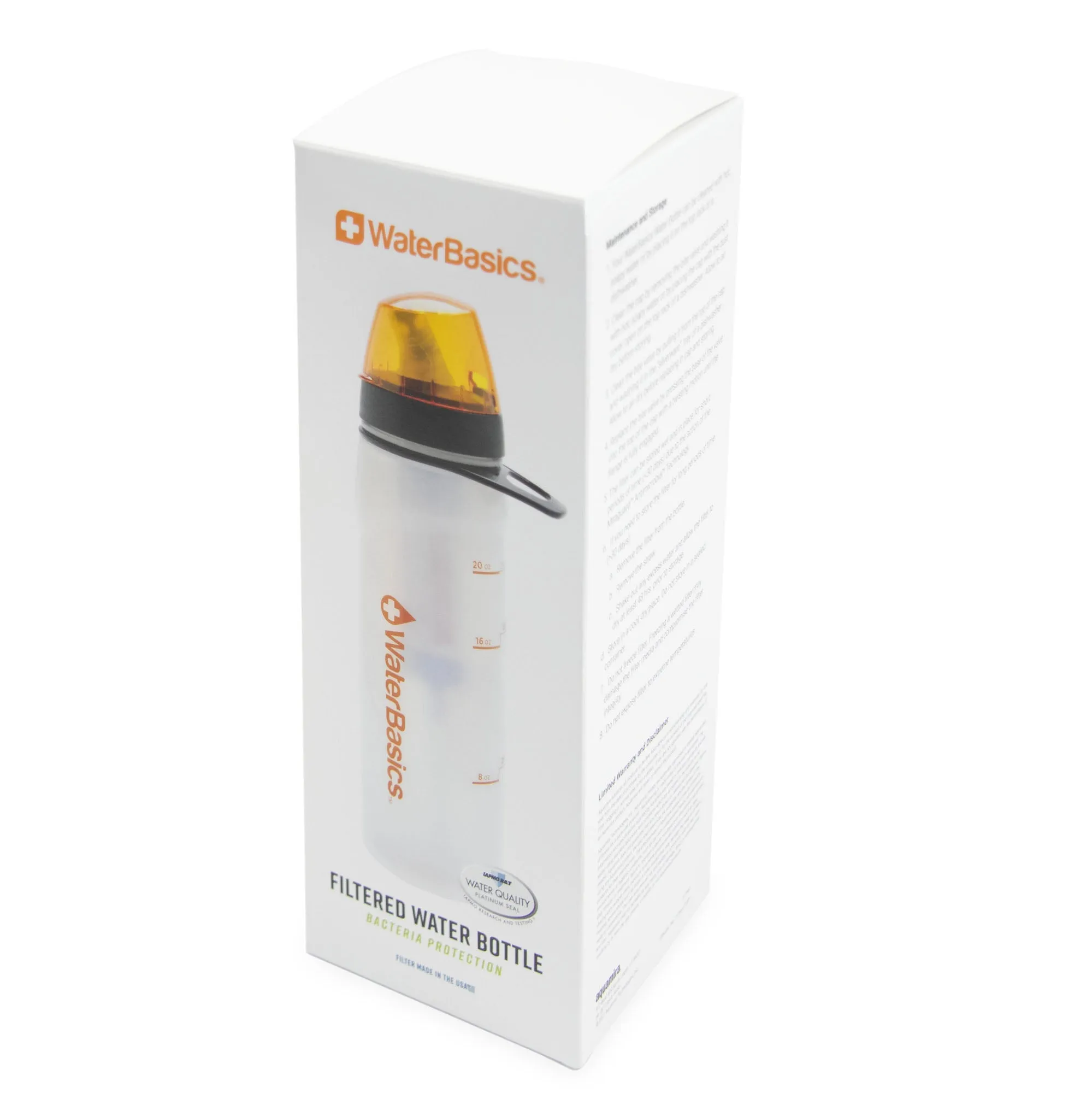 WaterBasics® Series II GRN Line Filtered Water Bottle
