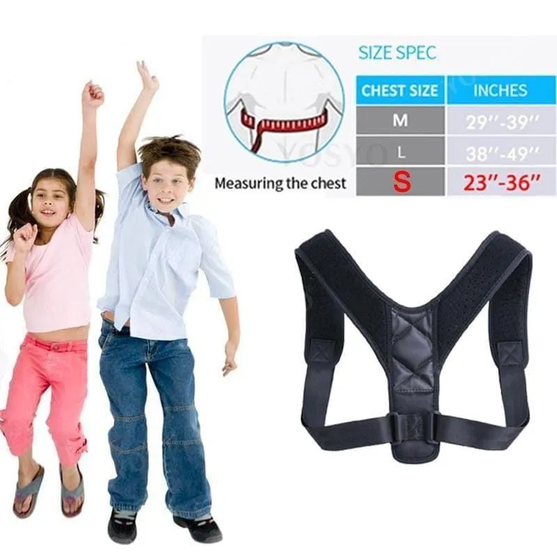 Wholesale Back Support Adjustable Posture Corrector Belt - Pack of 10