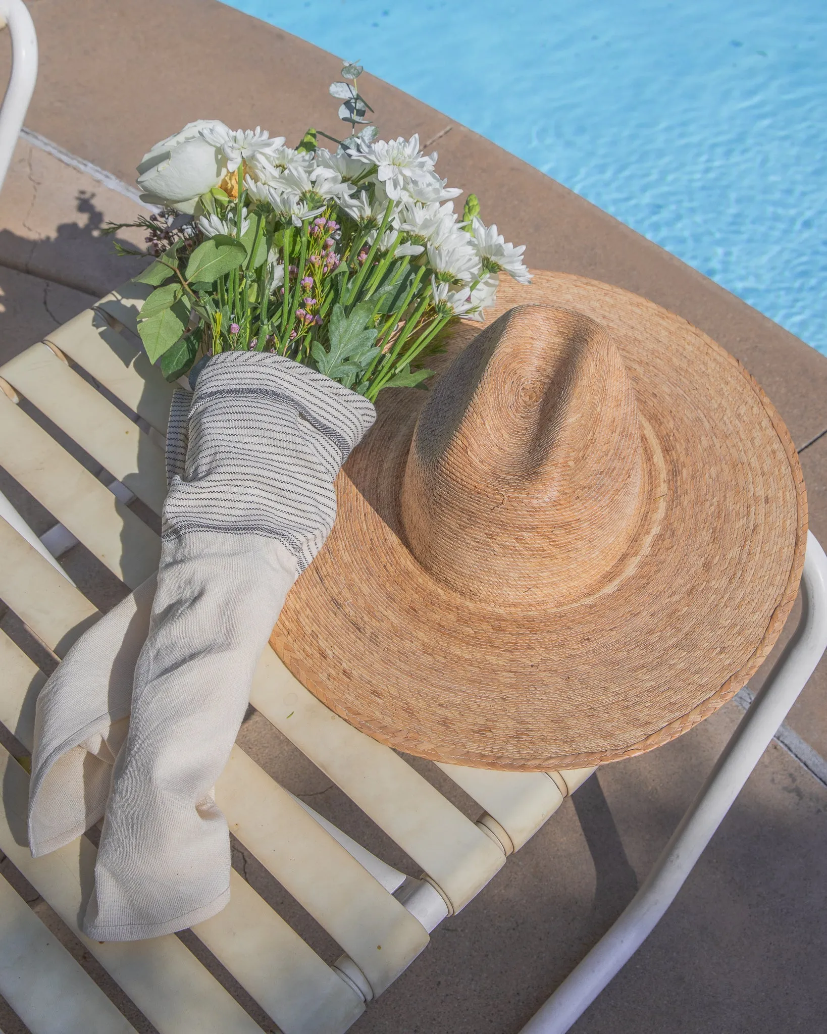 Zoe Hand Towel - Stone